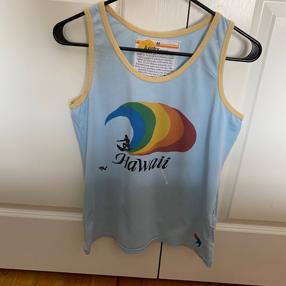 Aviator Nation Hawaii tank top.